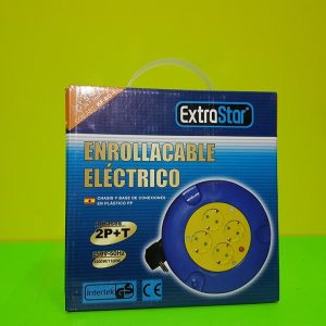 Alargador eléctrico ExtraStar 5 metros 4 conexiones