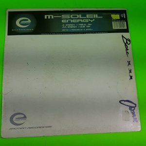 Disco Vinilo M-Soleil Energy. Producto Segunda mano