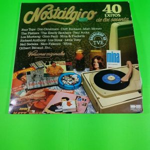 Disco Vinilo Nostálgico 40 éxitos de los sesenta