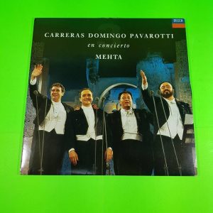 Disco Vinilo Carreras, Domingo y Pavarotti "Mehta"