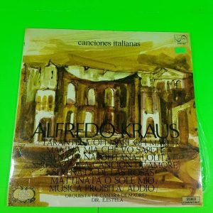 Disco Vinilo Alfredo Kraus Tarantela