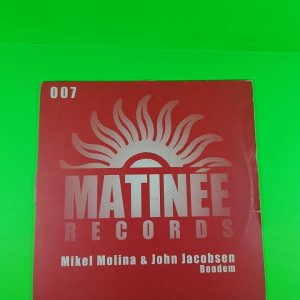 Disco Vinilo Mikel Molina and John Jacobson "Bondem"