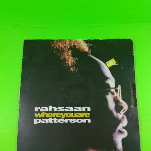Disco Vinilo Rahsaan whereyouare patterson