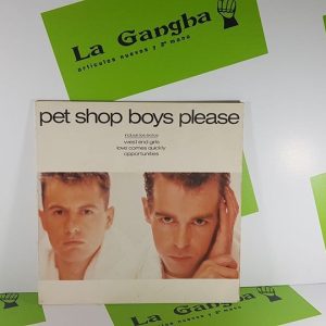 Disco Vinilo Pet Shop Boys - Please