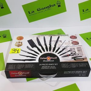 Juego de Cuchillos Swiss Koch SK-M24. 24 Piezas.