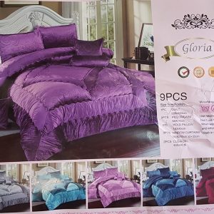 Juego Edredón 9 piezas Gloria