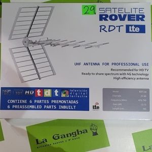 Antena Satelite Rover RDT Lte. REF. 46015. Máxima 13-15dB