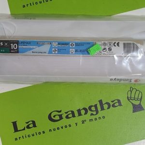 Porta Lampara Sundaya + Tubo Fluorescente Philips 10W. Ancho 43cm