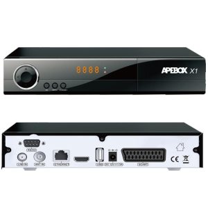Receptor Satélite Apebox X1 Combo.