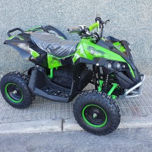 MiniQuad Eléctrico Infantil Pit Speed Goliat Verde 1000W