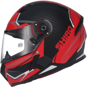 Casco Integral SH-890 LOSAIL NG MATE-ROJO.