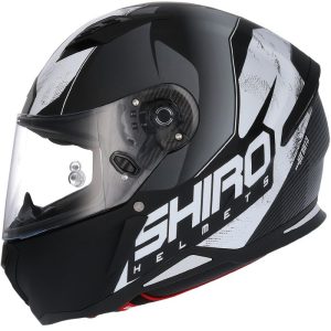 Casco Integral SH-890 Infinity Negro-Blanco.