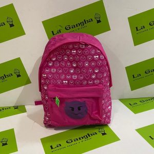 Mochila Emoticonworld Fucsia. Producto Nuevo.
