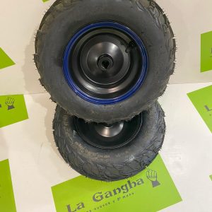 Rueda completa Trasera 6 pulgadas para Miniquad. Llanta 6 + Neumático 13x5.00-6.
