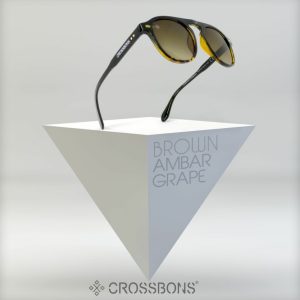 Gafas de Sol Crossbons Ambar Grape Brown.