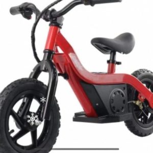 Bicicleta Infantil Eléctrica Neon 100w. Batería de Litio 24V y ¡ ahora con 4 amperios y más autonomía!. Ruedas 12 Pulgadas
