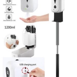 Kit Dispensador Automático de Gel Líquido GI-1.2 con batería Litio + Soporte.