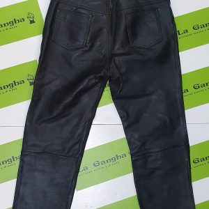 Pantalón Motorista Piel Jhon Sieger. Talla 62.