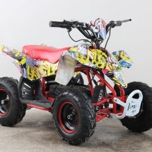 Mini Quad Infantil Graffiti Electrico 800W. Ruedas 6 pulgadas. Ideal para niños de 3 a 7 años