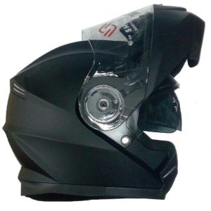 Casco Modular Shiro SH-160 Negro Mate. Varias tallas. Abatible. Incluye gafas.