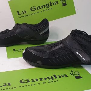 Zapatillas Ciclismo Spining Btwin. Talla 45.