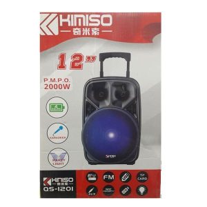 Altavoz Portátil con carrito Kimiso QS-1201. Producto Nuevo.