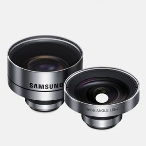 Objetivos Cámara Enroscables Samsung Telephoto Lens y Wide-Angle Lens. No incluye Funda de Móvil. Producto Segunda Mano