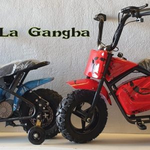 Minimoto Eléctrica Infantil Neón 250w 24v Tacos. 2 Baterías 24V-7AH. Dispone De 2 Velocidades. Velocidad máxima 20KmH