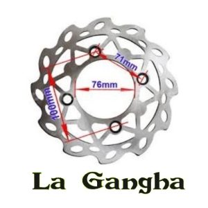 Disco de freno Trasero Pit Bike Floreado 200mm. Válido para Pit Bike. Producto Nuevo