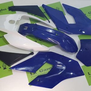 Kit Chapas Plásticos Carenado Pit Bike KXD Pro XL 125cc Azul. Producto Nuevo