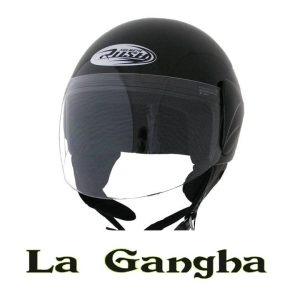 Casco Jet Rush CR-005 negro. Producto Nuevo