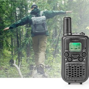 Pack Walkie Talkie Nedis WLTK0500BK Hasta 5Km. Producto Nuevo