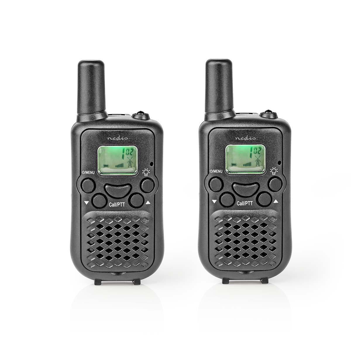Pack Walkie Talkie Nedis WLTK0500BK Hasta 5Km. Producto Nuevo