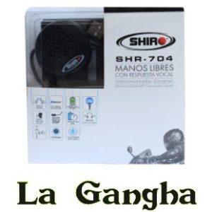 Intercomunicador Universal Bluetooth Shiro SHR-704. Producto Nuevo