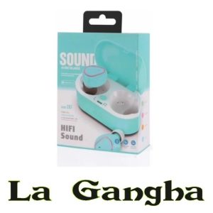 Auriculares inalámbricos TWS 207. Conexión Bluetooth. Producto Nuevo