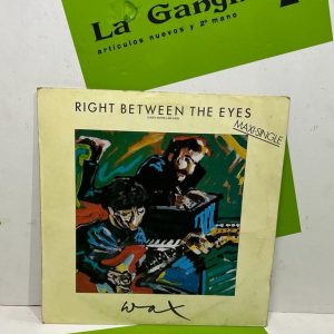 Disco Vinilo Wax - Right Between The Eyes.