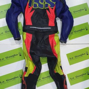 Mono Cuero 2 Piezas IXS. Talla 50. Incluye protecciones en Hombros, Codos, Espalda y Rodillas. Producto Segunda Mano