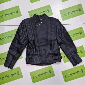 Chaqueta Motorista Genuine Leather. Talla 48. Producto Segunda Mano