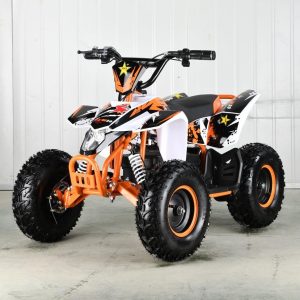 Miniquad Pit Speed RockStar 49cc. Ruedas 6 pulgadas. Arranque Tirador. Para niños de 3 a 7 años. Producto Nuevo