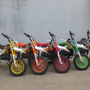 Minicross RockStar 706 49cc. Ruedas 10 pulgadas. Arranque Tirador. Para niños de 6 a 10 años. Producto Nuevo