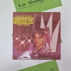 Disco Vinilo Calles de Fuego Streets of Fire A Rock Fantasy. Producto Segunda Mano