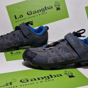 Zapatillas Ciclismo MTB B-Pro. Talla 43. Incluye Calas. Producto Segunda Mano
