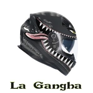 Casco Integral Shiro SH-881 SV Warrior Wildcat Blackshadow. Producto Nuevo