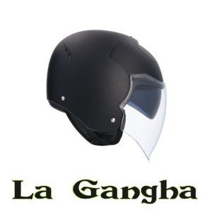 Casco Shiro SH-64 Tokio Solid Negro Mate. Producto Nuevo