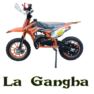 MiniCross Pit Speed IM30 Racing 50R 46 49cc Naranja. Arranque Tirador. Ruedas 10 Pulgadas. Altura 60cm. Producto Nuevo