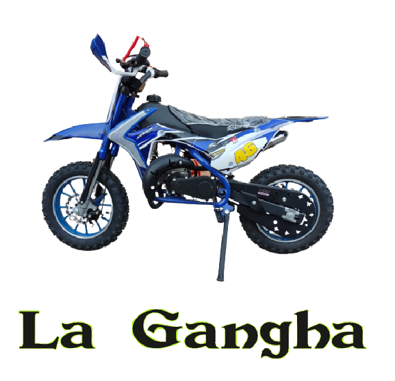 MiniCross Pit Speed IM30 Racing 50R 46 49cc Azul. Arranque Tirador. Ruedas 10 Pulgadas. Altura 60cm. Producto Nuevo