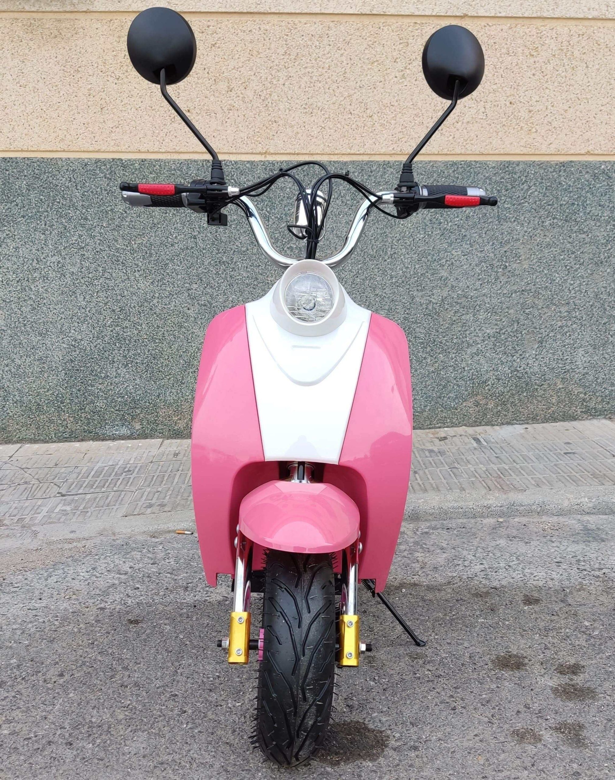 Mini Vespa Scooter Eléctrica 350W 24V Rosa. Para niños de 3 a 8 años. Producto Nuevo