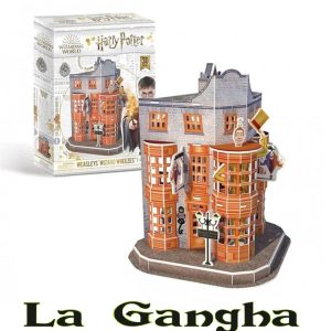 Puzzle 3d world brands harry potter tienda weasly 62 piezas. Producto Nuevo