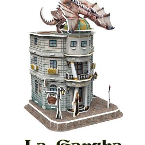 Puzzle 3d world brands Harry Potter Gringotts Bank 74 piezas 4D51070. Producto Nuevo